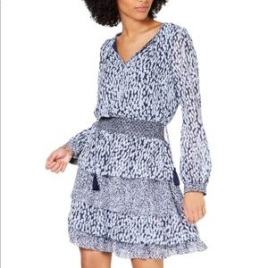 Michael Kors Petites Mini Dress Tiered